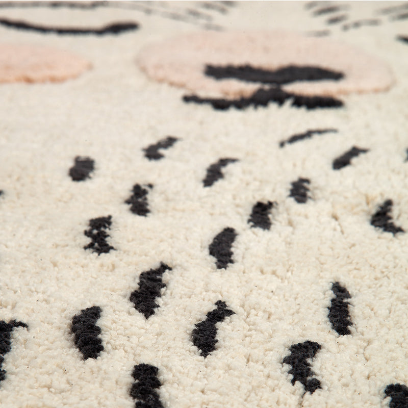 Nattiot Washable Cotton with little bear Kids Rug - Odino - 60 x 110 cm