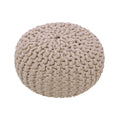 Nattiot cotton Kid's pouf - Lili Linen - D30 x H20 cm