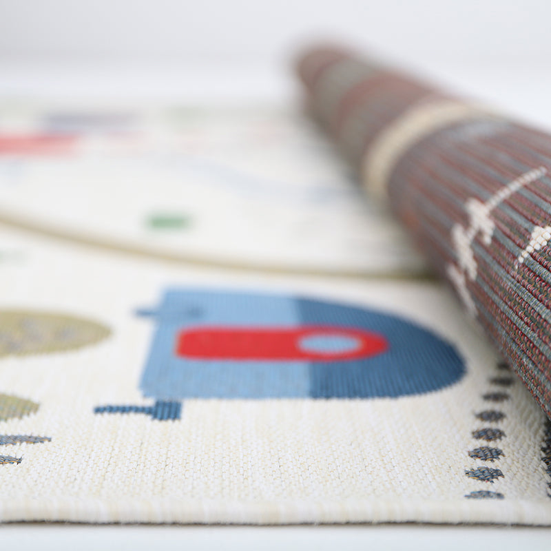 Nattiot Kid's indoor & outdoor play mat Little Camper - 123 x 180 cm