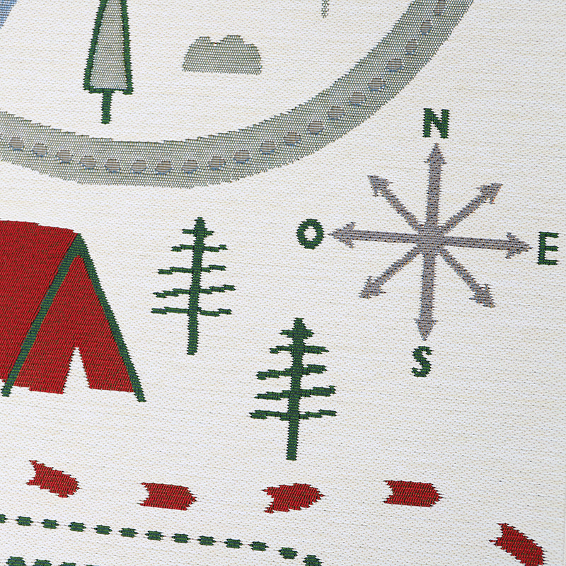 Nattiot Kid's indoor & outdoor play mat Little Camper - 123 x 180 cm