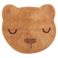 Nattiot washable cotton baby room rug with teddy bear - Sandel - 100 x 110 cm