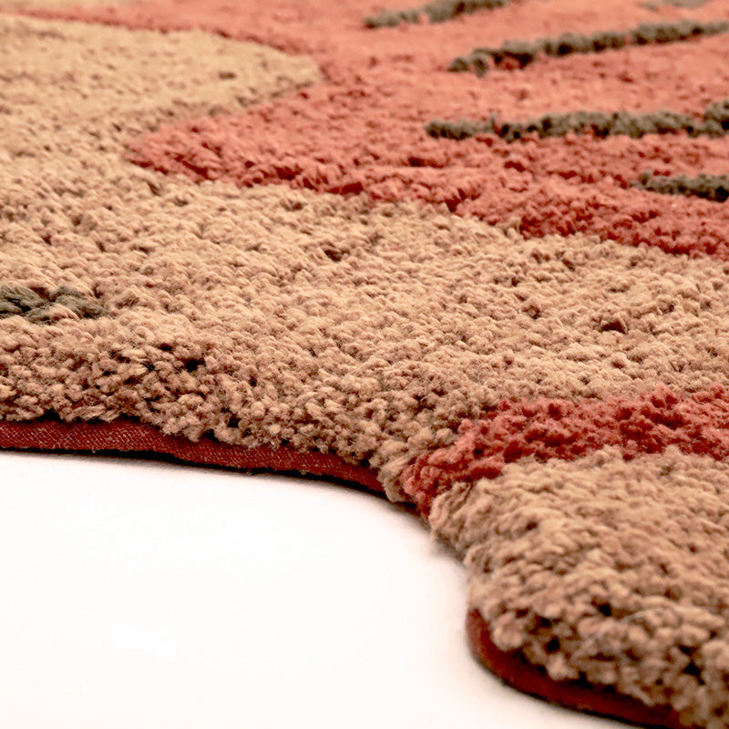 Nattiot Washable cotton Kid's bedroom rug with a small hedgehog - Ollen - 80 x 120 cm