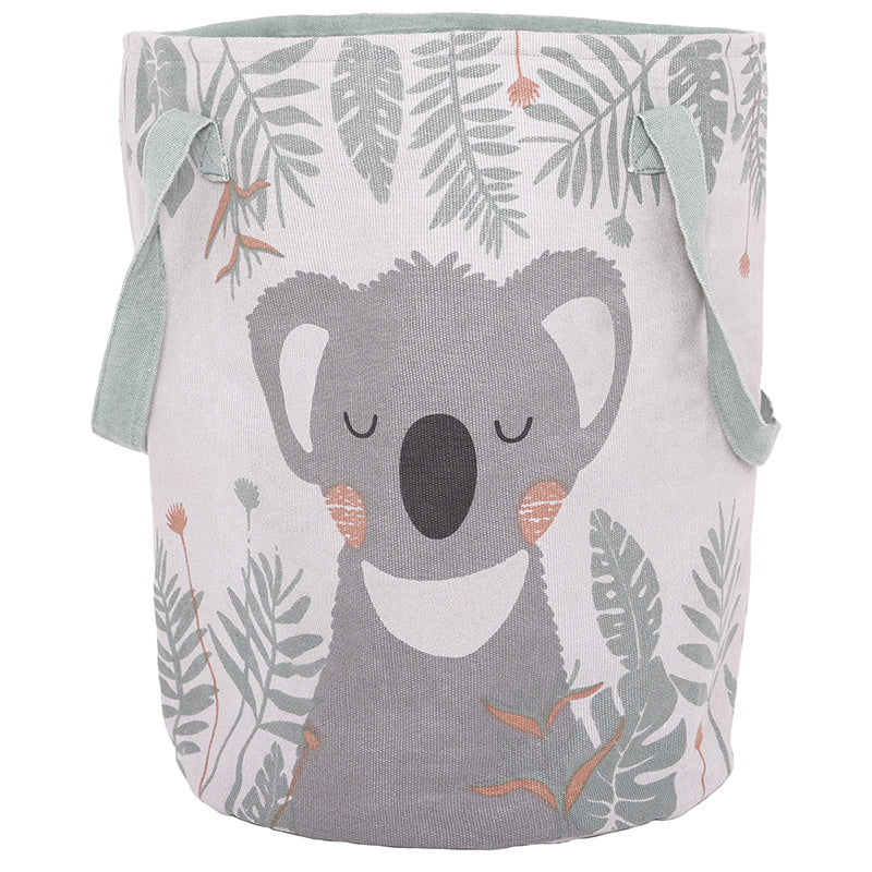 Nattiot Cotton Storage Basket for Kid's Room - Olsen - D30 x H40 cm