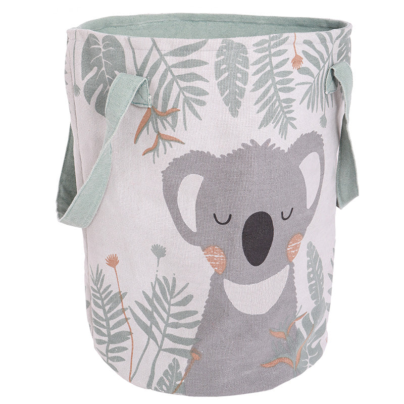 Nattiot Cotton Storage Basket for Kid's Room - Olsen - D30 x H40 cm