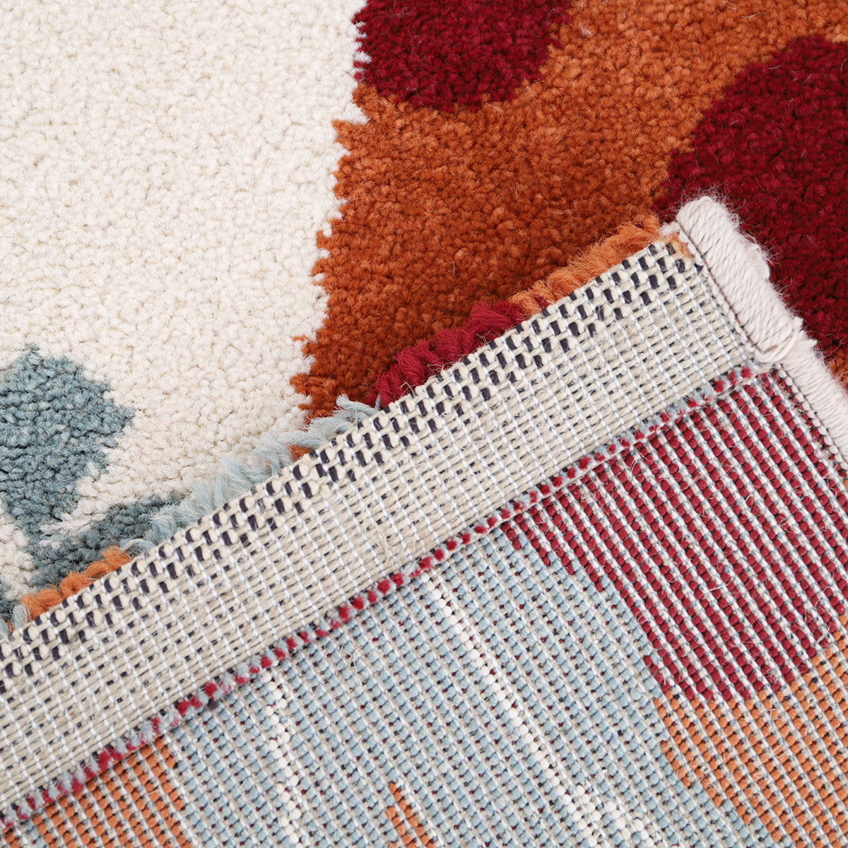 Nattiot Polypropylene Kid's Bedroom rug Giraffe - Nisu - 120 x 170 cm