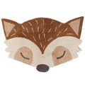 Nattiot washable cotton baby room rug with little fox - Marlo - 85 x 120 cm