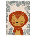 Nattiot Polypropylene Kid's bedroom Lion rug - Ichiro - 120 x 170 cm