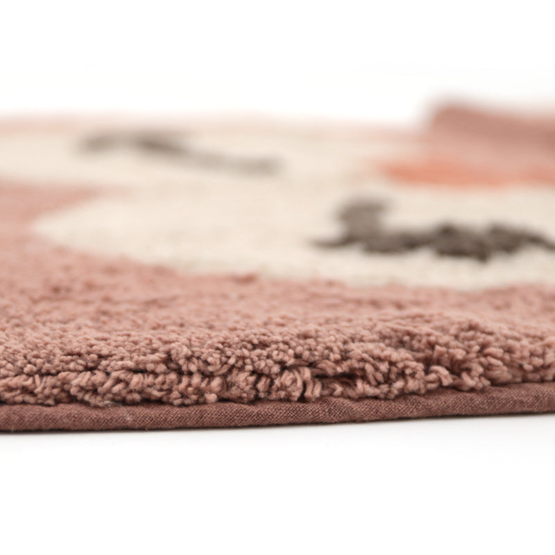 Nattiot Washable Cotton Kid's rug little owl Little Pepa - 90 x 115 cm