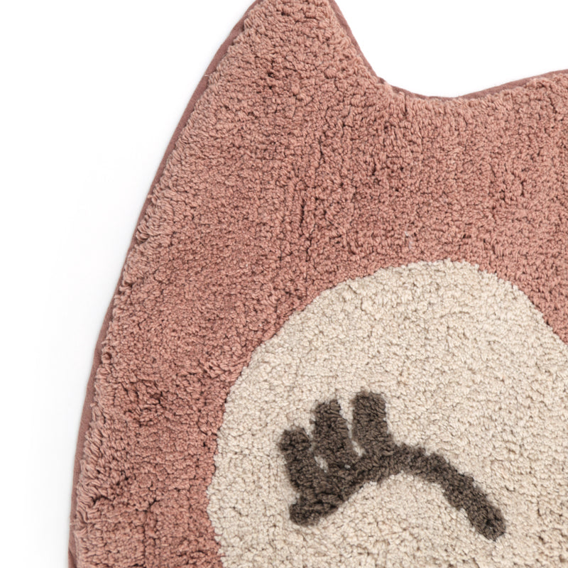 Nattiot Washable Cotton Kid's rug little owl Little Pepa - 90 x 115 cm