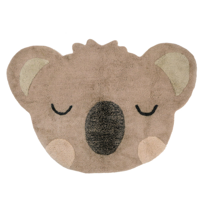 Nattiot Washable Cotton koala Kid's bedroom rug - Little Olsen - 120 x 80 cm
