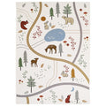 Nattiot Indoor & Outdoor Kid's Play Mat - Little Forest - 123 x 180 cm