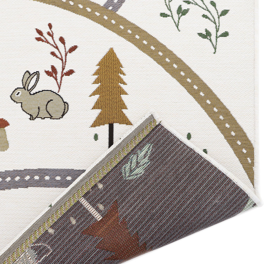 Nattiot Indoor & Outdoor Kid's Play Mat - Little Forest - 123 x 180 cm