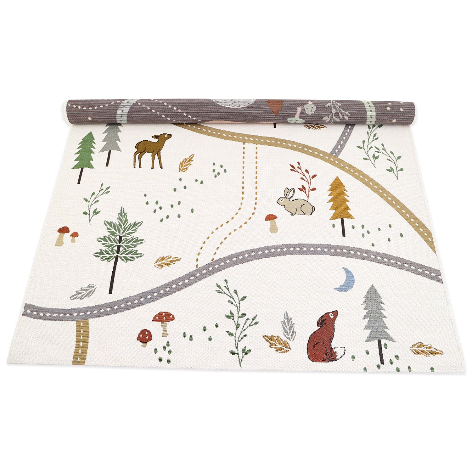 Nattiot Indoor & Outdoor Kid's Play Mat - Little Forest - 123 x 180 cm