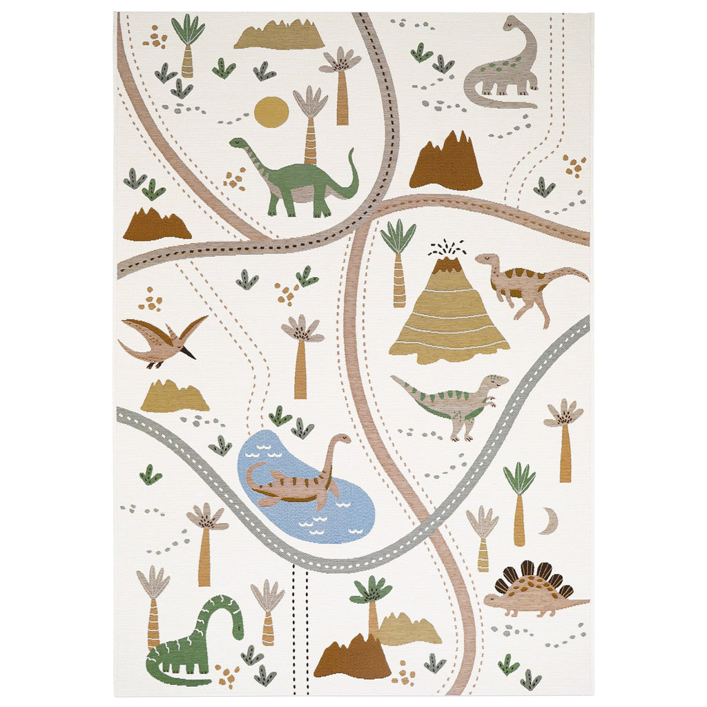 Nattiot Indoor & Outdoor Kid's Play Mat - Little Jurassic - 123 x 180 cm