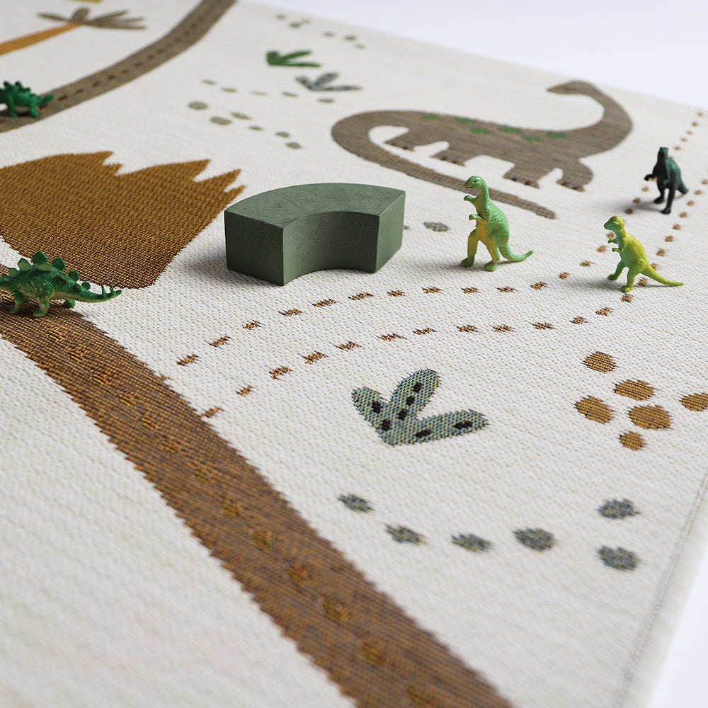 Nattiot Indoor & Outdoor Kid's Play Mat - Little Jurassic - 123 x 180 cm