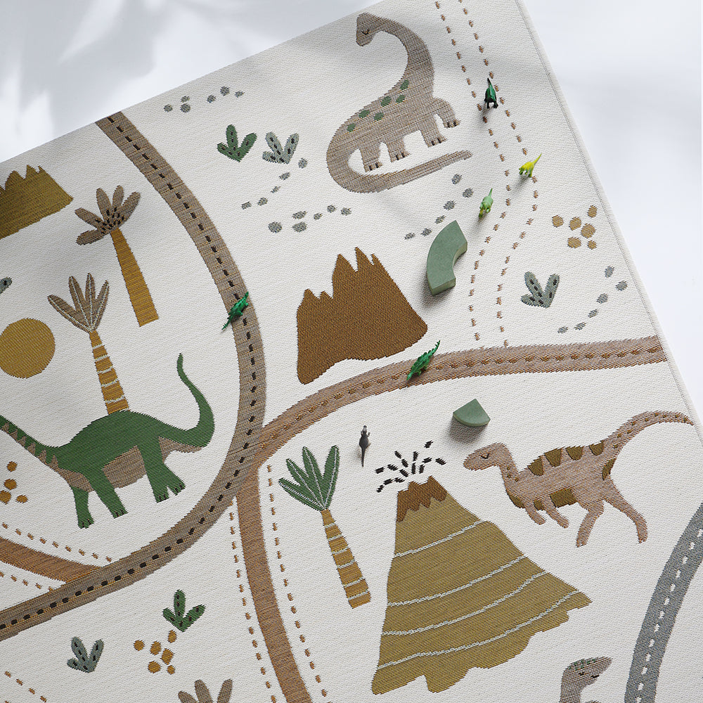 Nattiot Indoor & Outdoor Kid's Play Mat - Little Jurassic - 123 x 180 cm