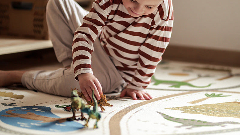 Nattiot Indoor & Outdoor Kid's Play Mat - Little Jurassic - 123 x 180 cm