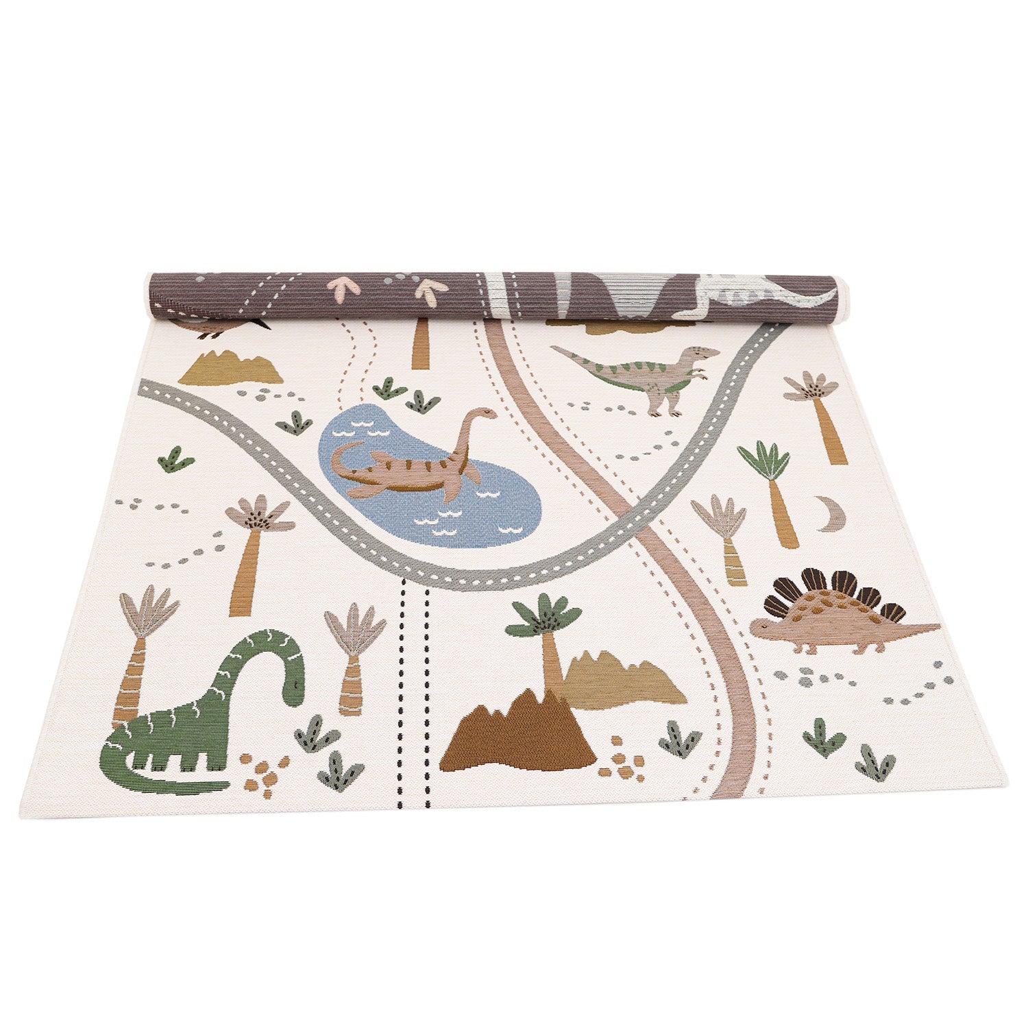Nattiot Indoor & Outdoor Kid's Play Mat - Little Jurassic - 123 x 180 cm
