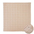 Nattiot Reversible Washed Cotton Baby blanket - Anna Terrcota - 100 x 87 cm