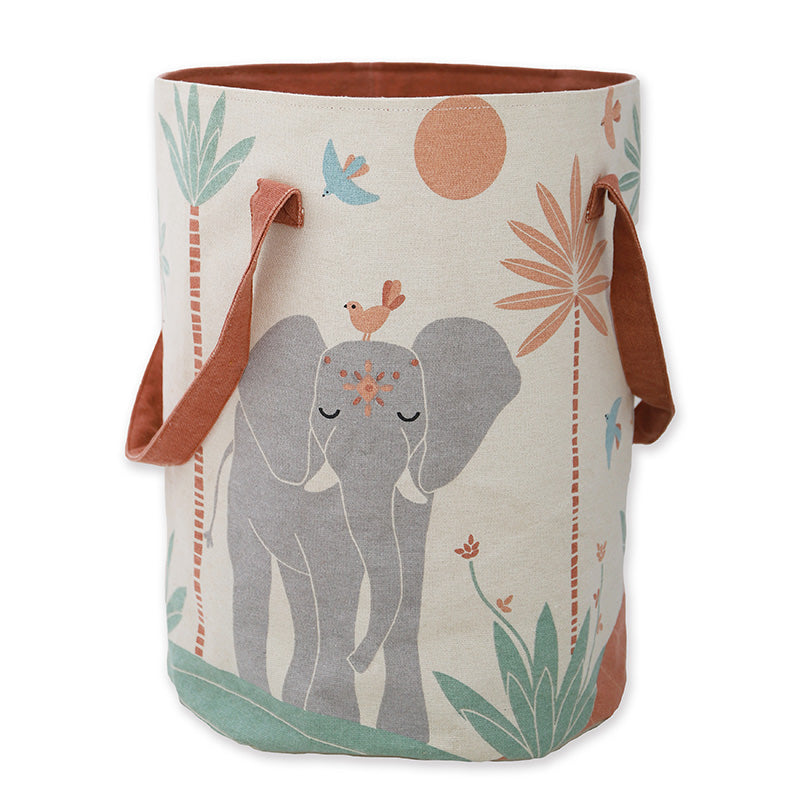 Nattiot Cotton Kid's Bedroom Storage Basket - MALENA -  30 x H 40 cm