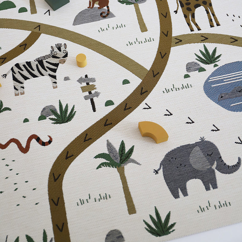 Nattiot Indoor & Outdoor Children's Play Mat - Little Savannah - 123 x 180 cm