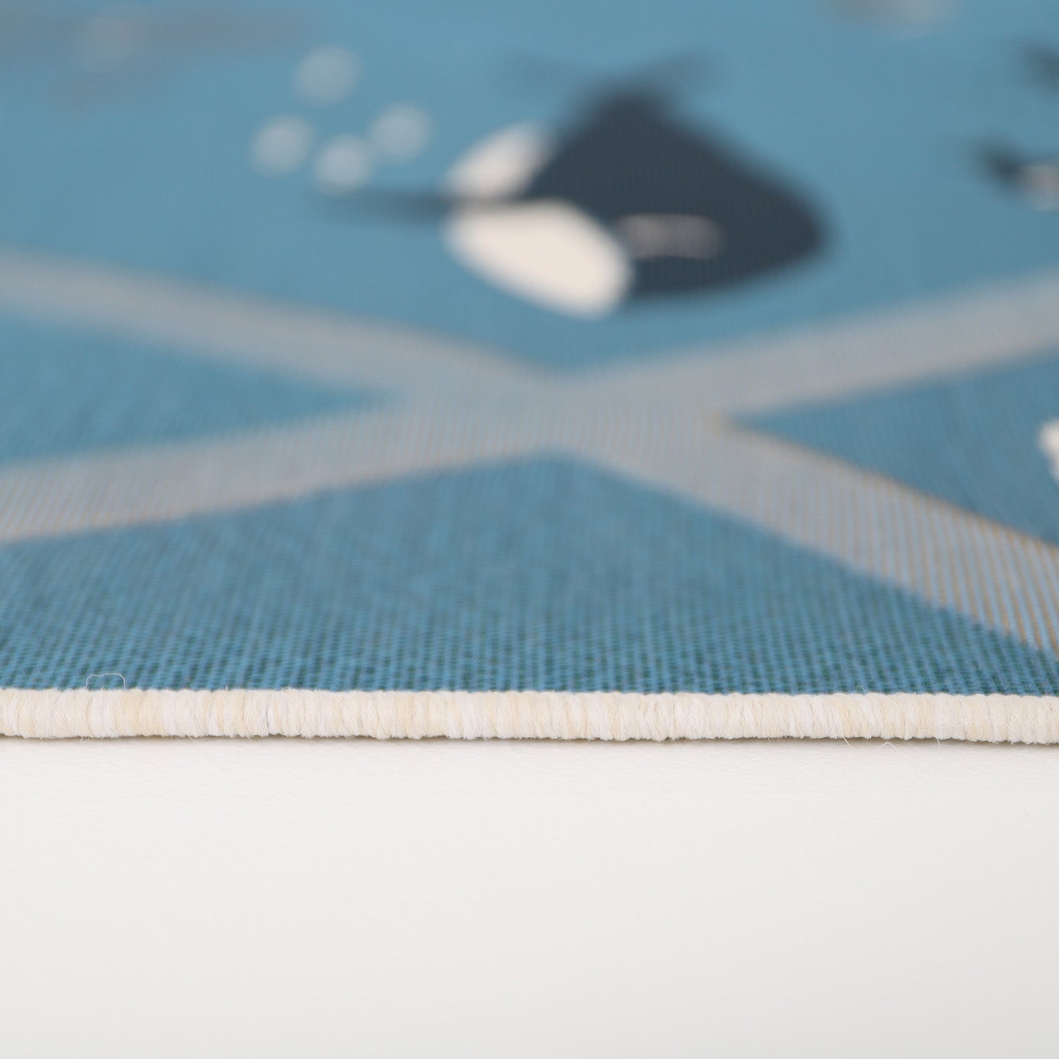 Nattiot Indoor & Outdoor Children's Play Mat - Deep Blue - 123 x 180 cm