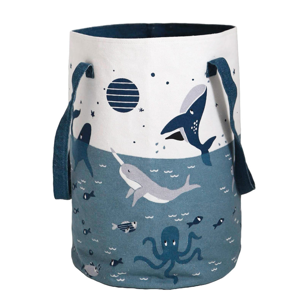 Panier de rangement pour chambre enfant LITTLE DEEP BLUE 