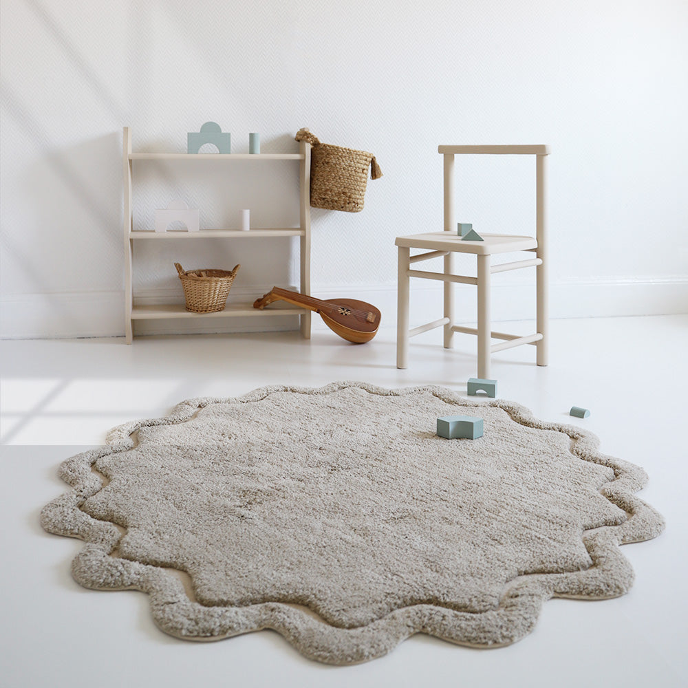 Tapis enfant coton lavable SWEET APRIL LIN 
