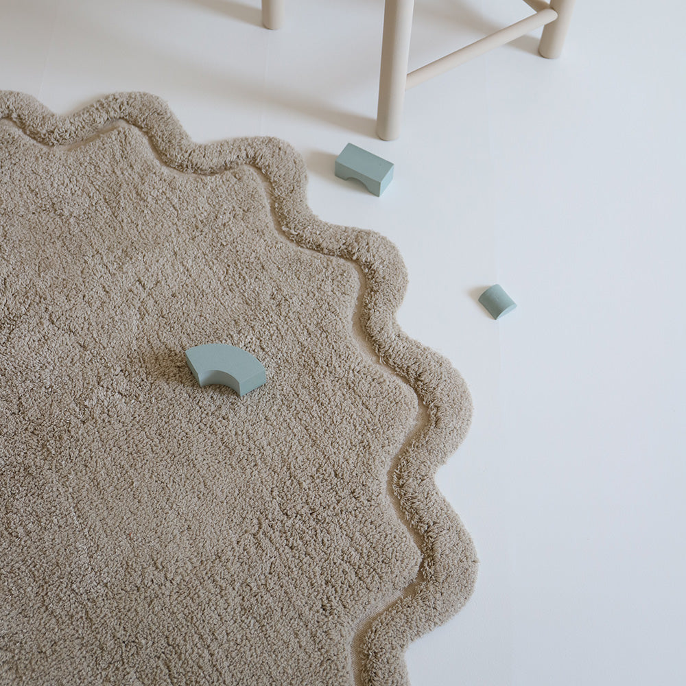 Tapis enfant coton lavable SWEET APRIL LIN 