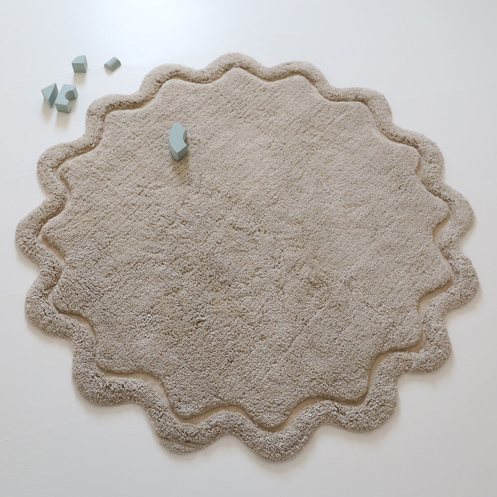Tapis enfant coton lavable SWEET APRIL LIN 