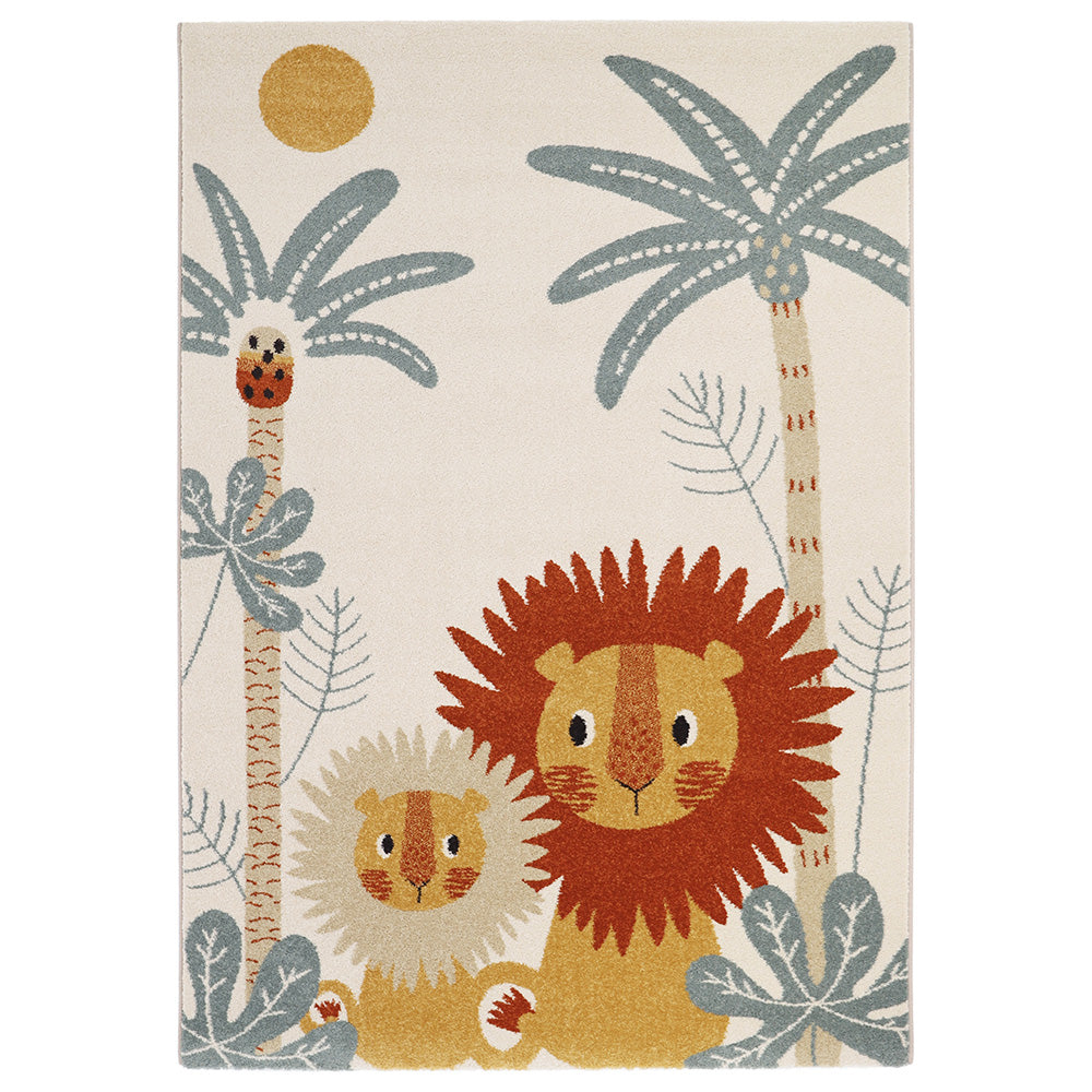 Tapis enfant petit lion TIAGGO nattiot-shop