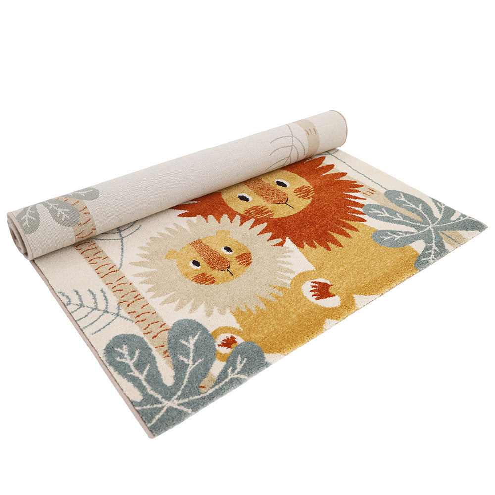 Tapis enfant petit lion TIAGGO nattiot-shop
