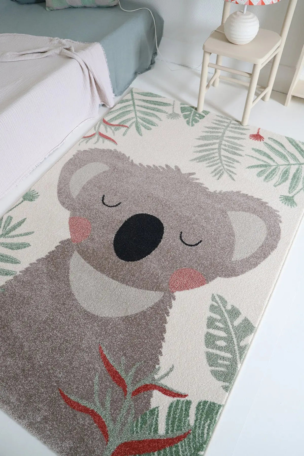Tapis chambre enfant petit koala LÖLSEN nattiot-shop