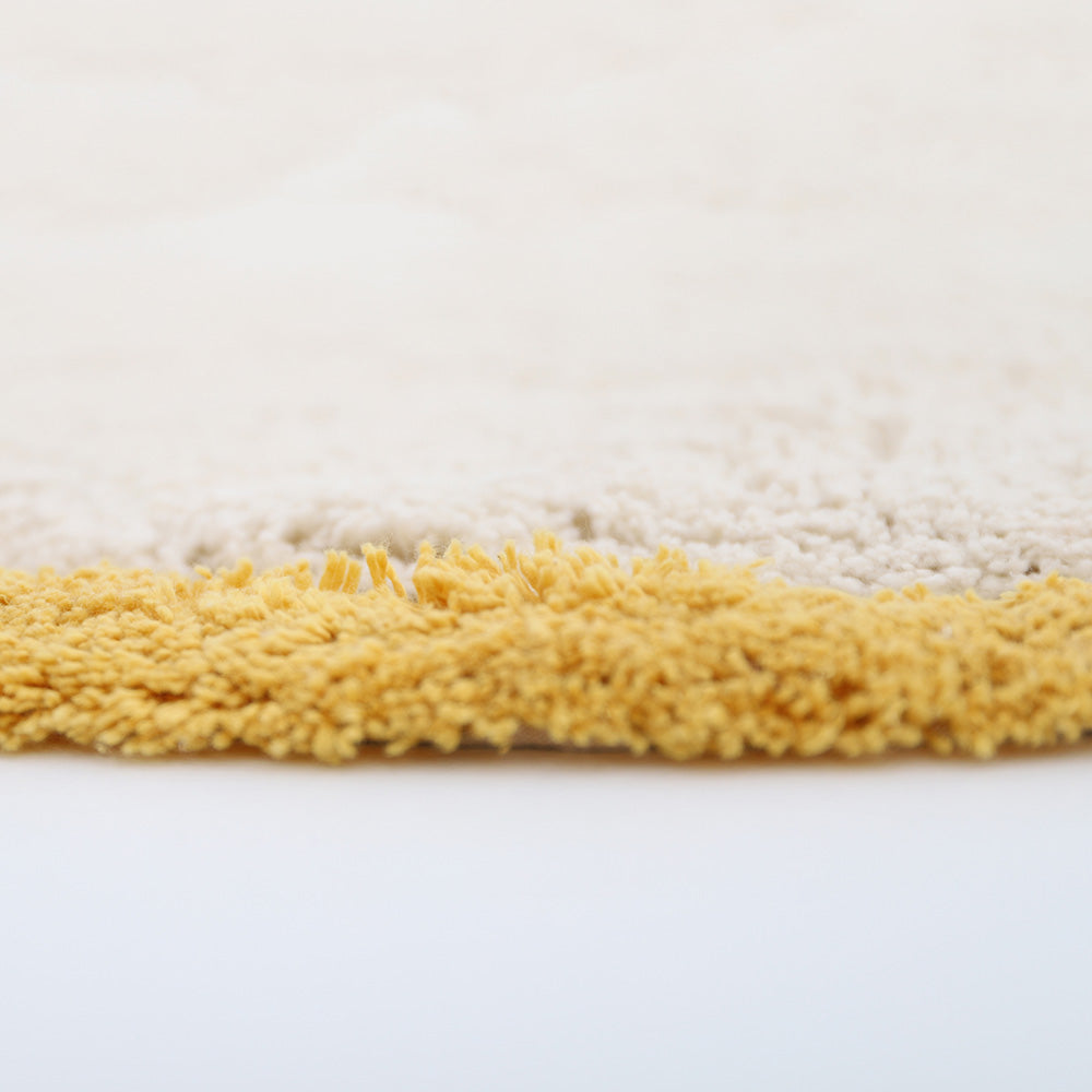Tapis enfant nuage Little Nimbus Citrus nattiot-shop