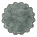 Tapis enfant coton lavable SWEET APRIL AQUA nattiot-shop