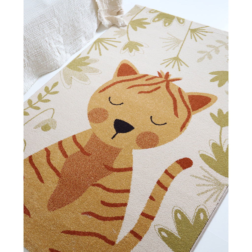 Tapis enfant tigre SILLY nattiot-shop