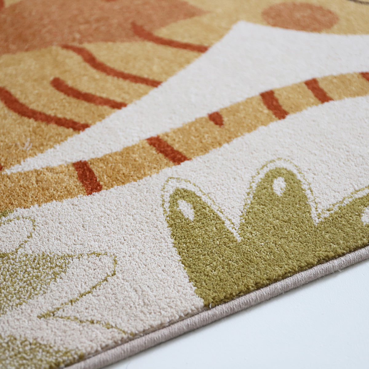 Tapis enfant tigre SILLY nattiot-shop