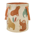 Nattiot storage basket for children's room Jungle Sunrise - D 30 x H 40 cm
