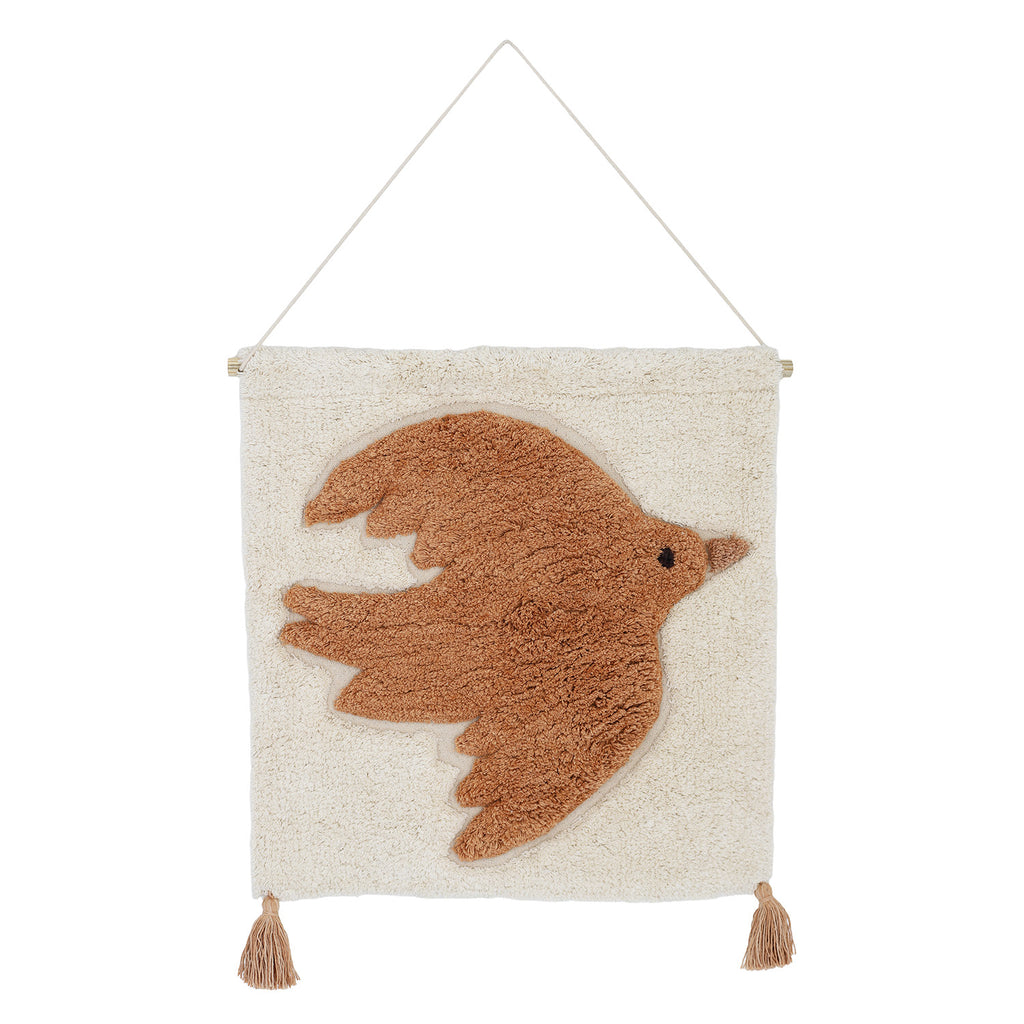 Nattiot Cotton Kid's Bedroom Wall Decor Bohbird  - 40 x 50 cm