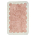 Nattiot Washable Cotton scalloped designer Kid's rug Alfonsina blush - 100 x 150 cm